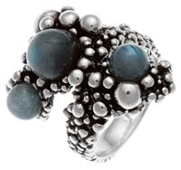 Anello Giovanni Raspini Donna Via Lattea in Argento Labradorite 09959/12 - 09959/16